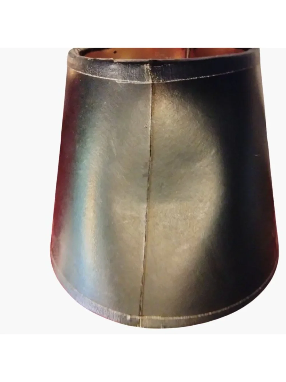 Small Black Cone Lampshade 4 x 5 inch Desk Office Lamp